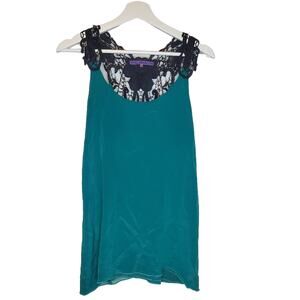 Anthropologie Size XS Sugar Lips Silk Tank